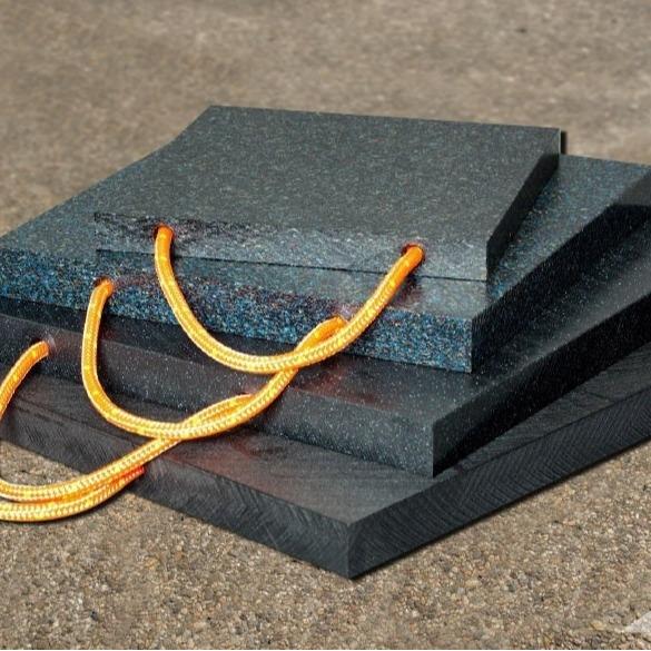 Plastic shoring plates