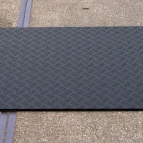 Plastic track mats