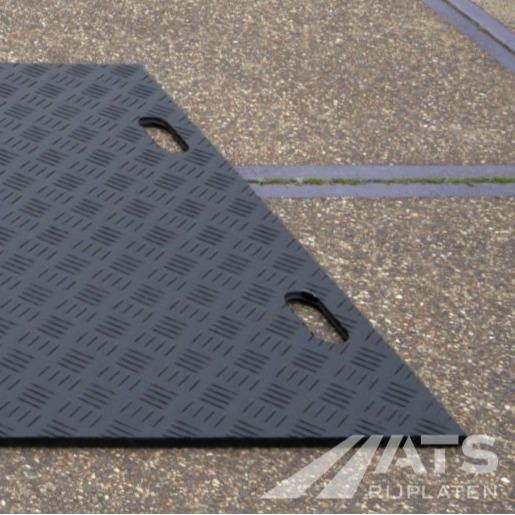 Plastic track mats