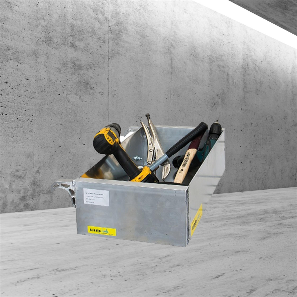 Scaffold material bin