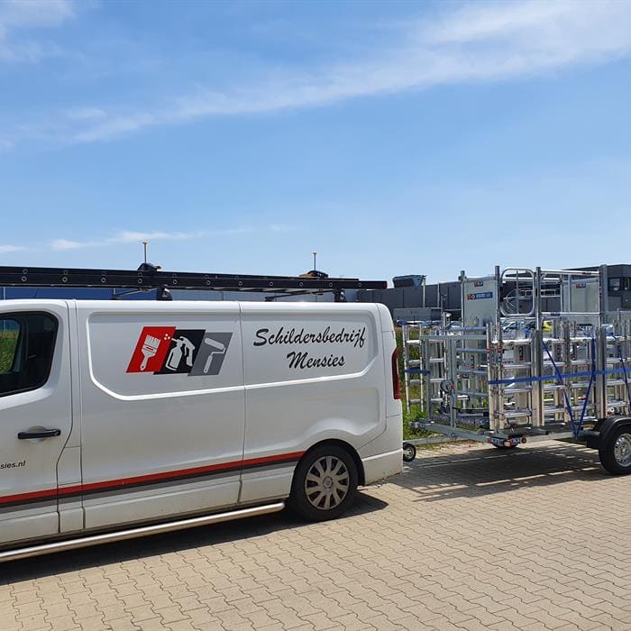 Mobile scaffold lift trailer type S/M