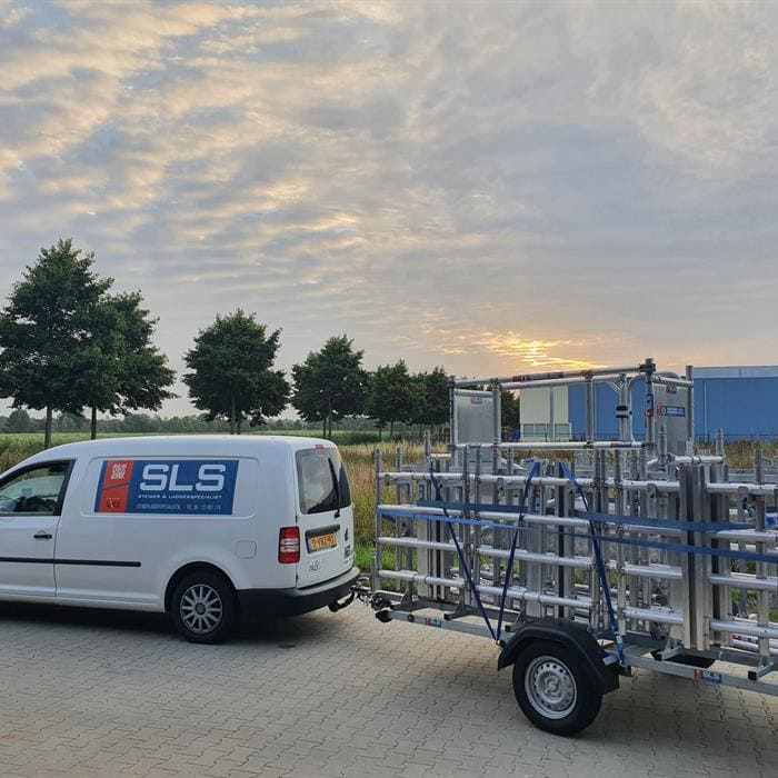 Mobile scaffold lift trailer type S/M
